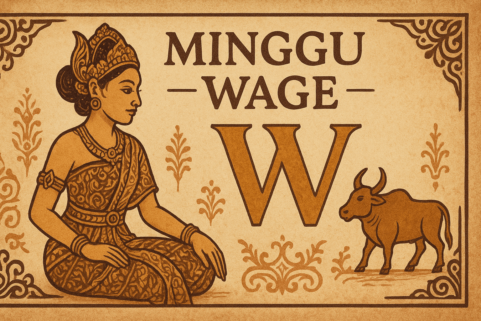 Kalender Jawa Weton Minggu Wage